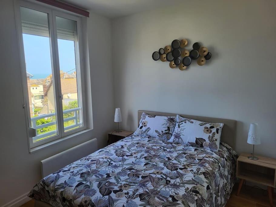 Appartement Vue Mer A 100 M De La Plage Ault Kültér fotó